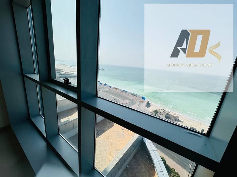 For sale in Ajman Corniche Residences 2bedroom apartment with stunning full sea view, prime