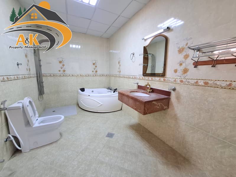 Yearly Rent Extra Huge Studio With Balcony And Jacuzzi In Bath At MBZ