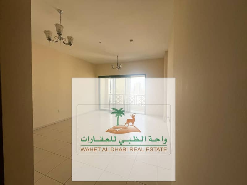 For annual rent, two rooms, a hall, a balcony, an open view, a clean