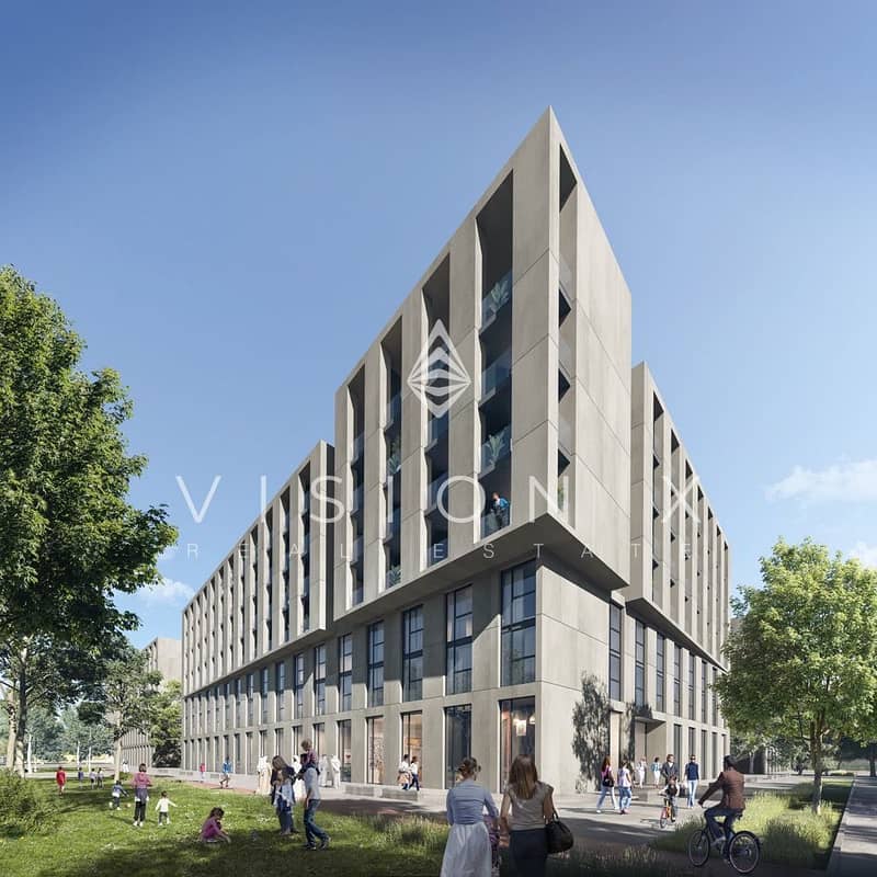 Deluxe 1BR Apartment in Aljada, Sharjah