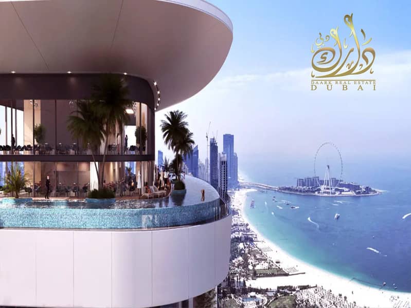 HIGH FLOOR DUBAI HARBOUR VIEW AT Palm Jumeirah, Harbour, Sea,