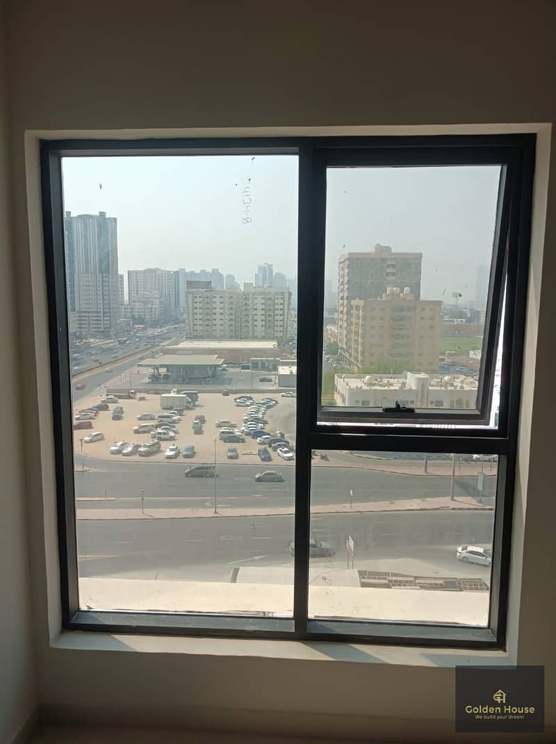 (2 rooms), reception, 2 bathrooms overlooking Sheikh Khalafah Street
