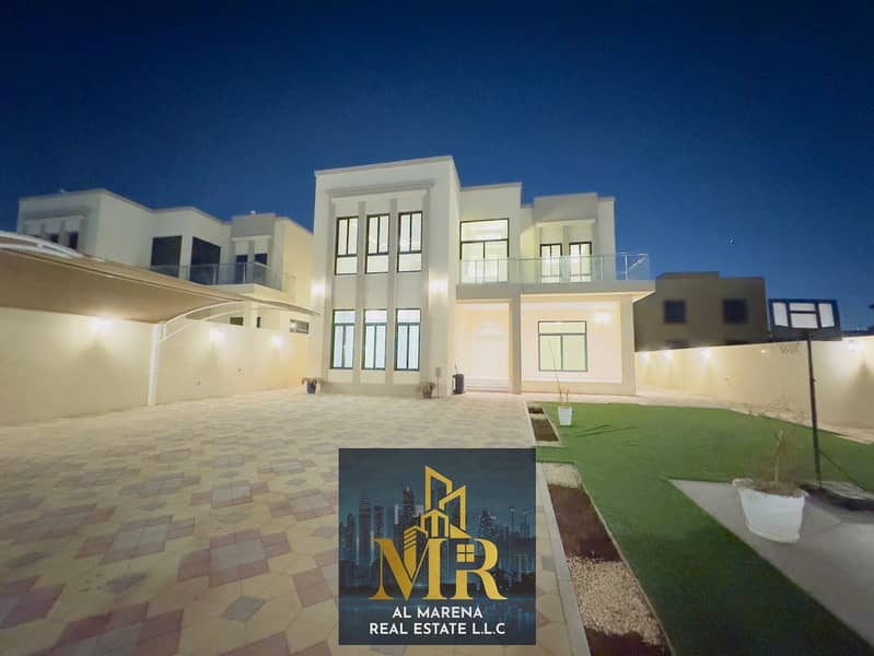 Exclusive offer for rent a luxury villa with a large yard in Ajman, Al