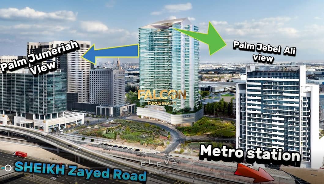 Near Metro Near Palm Jebel Ali 98200 DHS Downpayment (10) Today Best