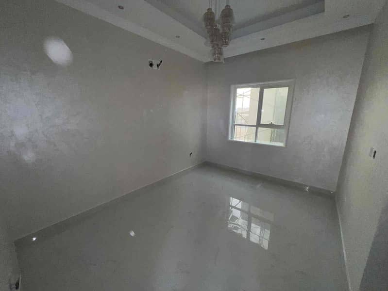 For rent a villa in Ajman Al Zahia, area 3014 feet, 3 master bedrooms