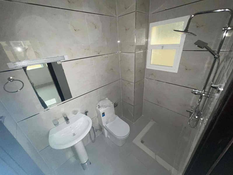 For rent a villa in Ajman Al Zahia, area 3014 feet, 3 master bedrooms