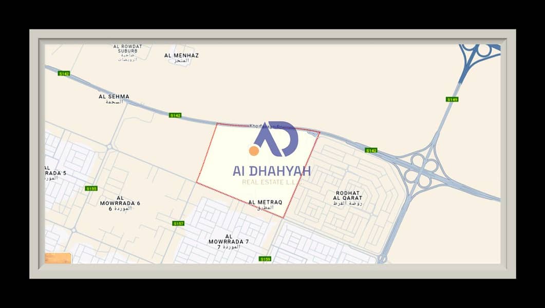 Residential land at prime location for sale AED 300000 in Al Matraq
