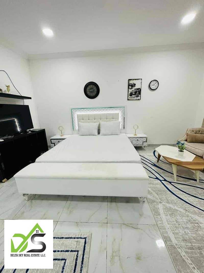 Furnished studio for rent to the first resident in Riyadh, monthly
