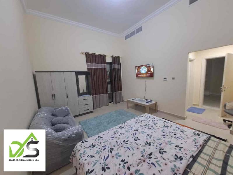 Furnished studio for rent to the first resident in Riyadh, monthly