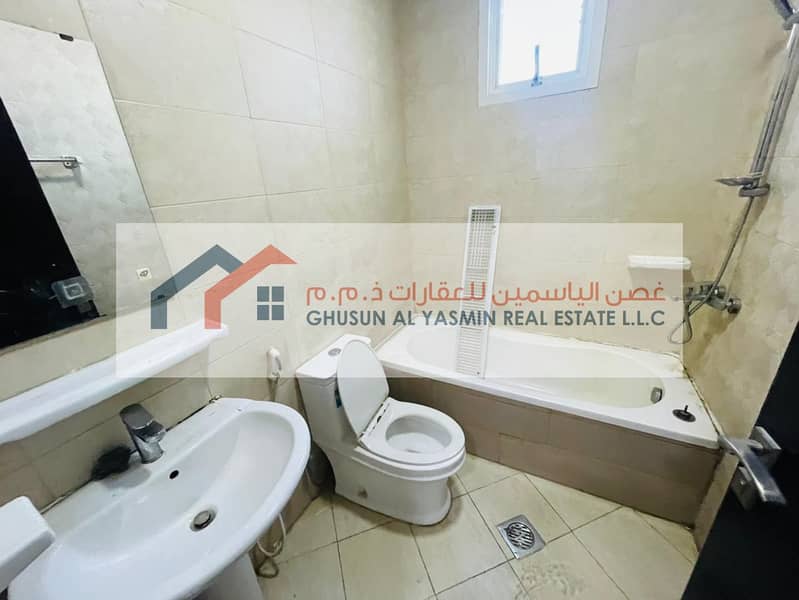 For rent in Ajman, a room and a hall of Al Jurf 2, opposite City Center