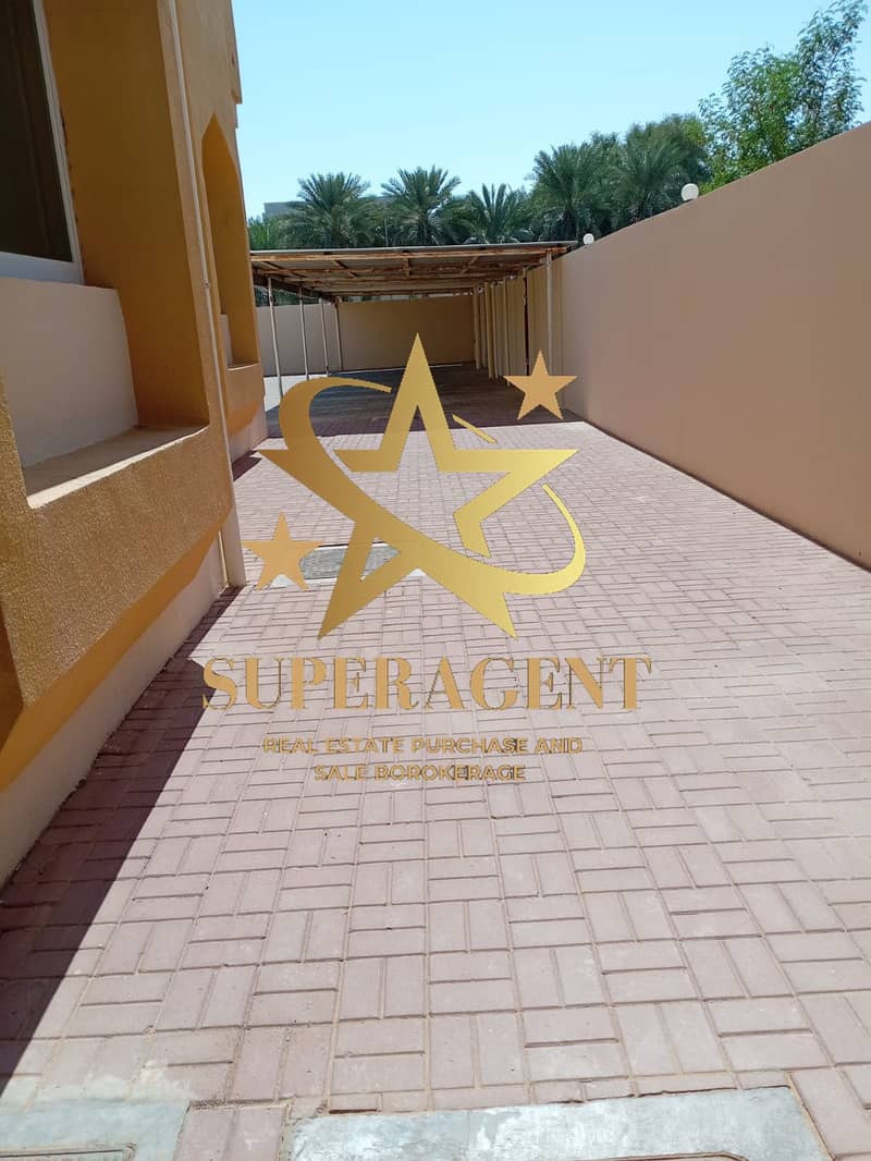 For rent, a very distinctive villa in the Emirate of Al Ain, in the