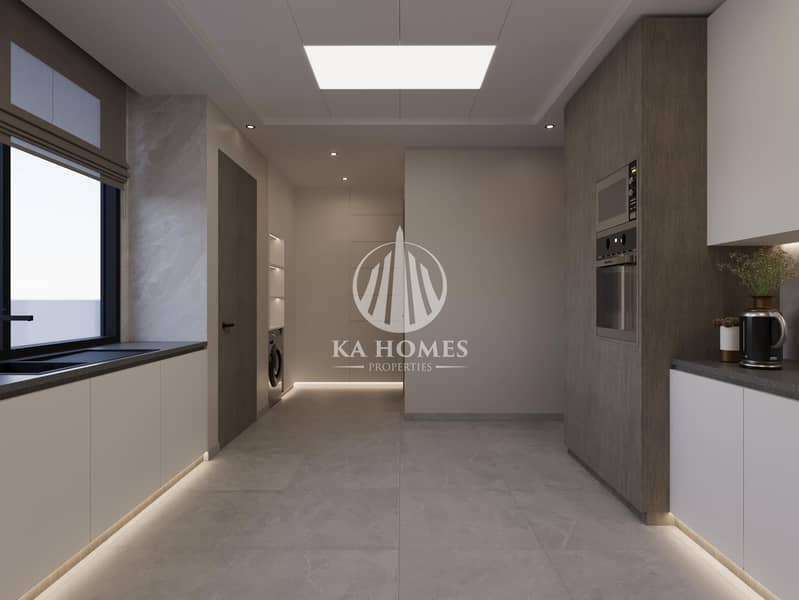 Independent villa with 4 master rooms + external sitting room + maid’s