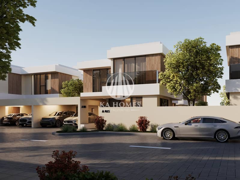 Independent villa with 4 master rooms + external sitting room + maid’s