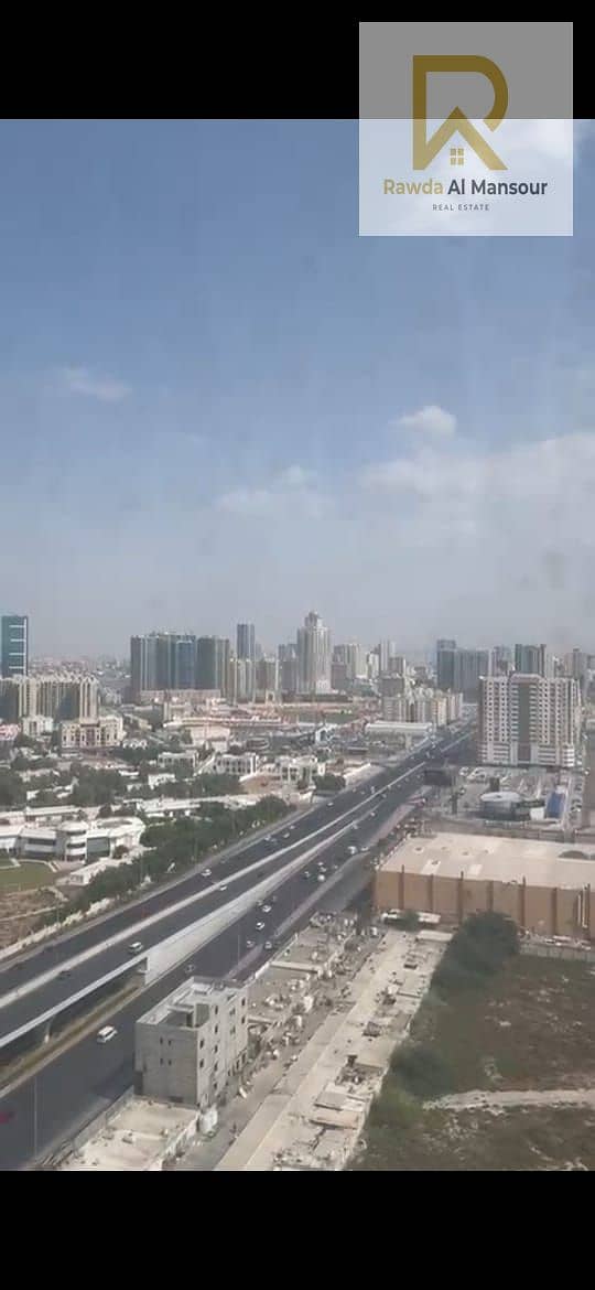 Room and hall for sale in Ajman City Tower