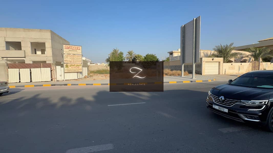 For sale residential land in Sharjah / Al Ghafia . A privileged