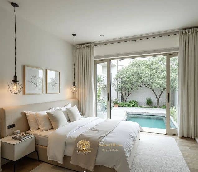 FULLY FURNISHED APARTMENT FOR SALE IN JVT GOLDEN VISA PRIVATE POOL