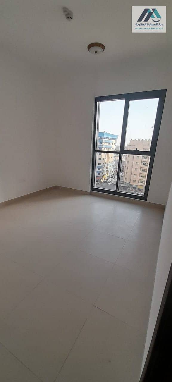 Two rooms and a hall for the first resident for annual rent in Ajman
