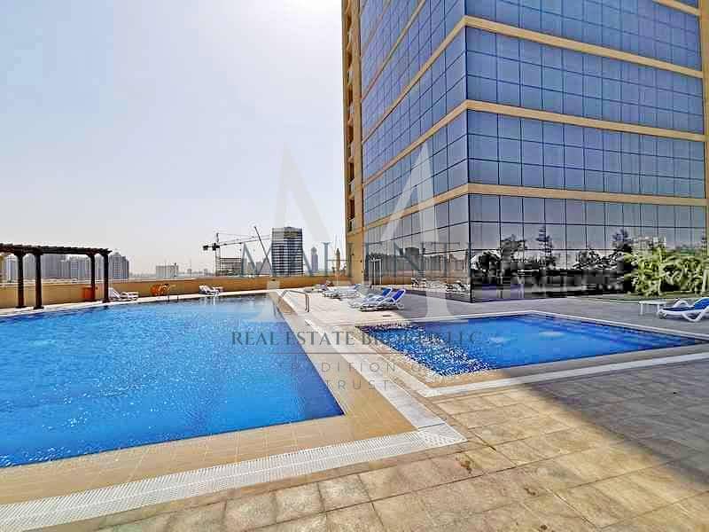 Spacious ONE Bedroom With Parking in Peaceful Place JVC