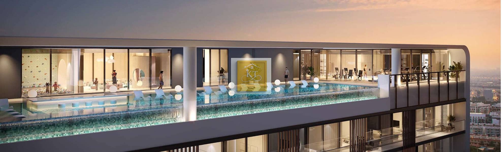 New Launch! 1Bedroom Apartment with Luxury Finishes and Stunning Golf