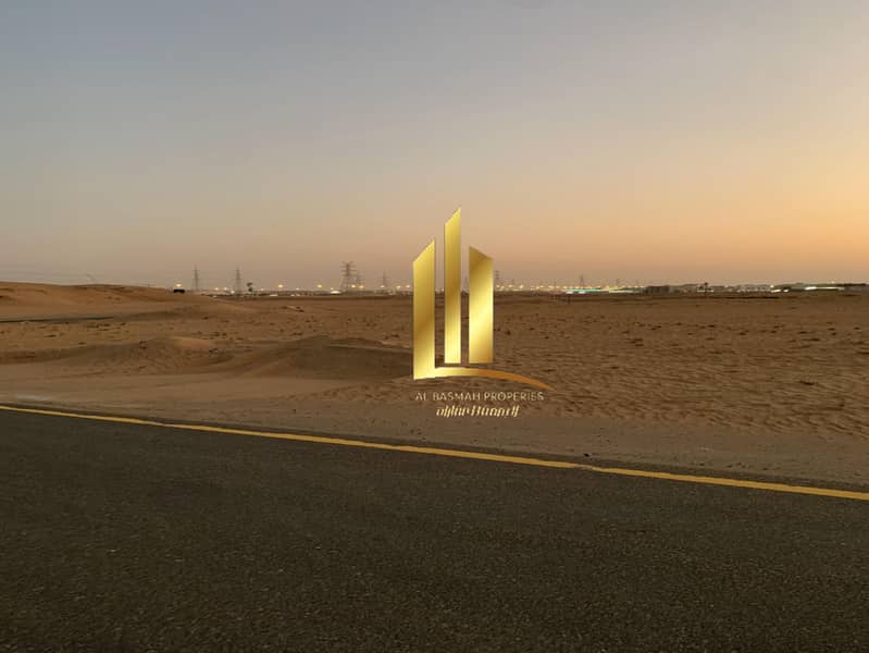 Land for sale in Sharjah, Basateen Al Zubair project, Al Rahmaniyah