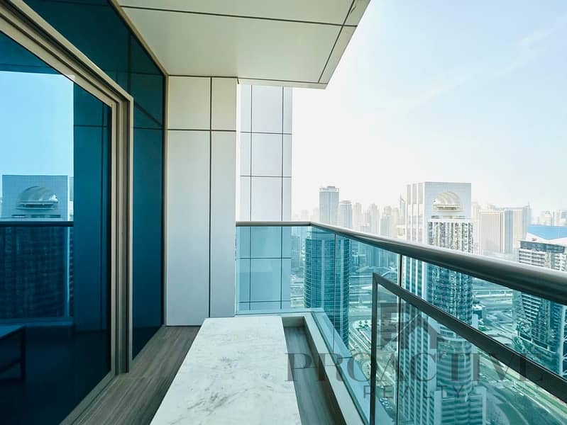 1BHK with Lake & Marina View for Rent in MBL Tower