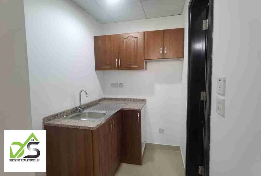 Amazing European compound studio for rent in Khalifa city a near ethiad