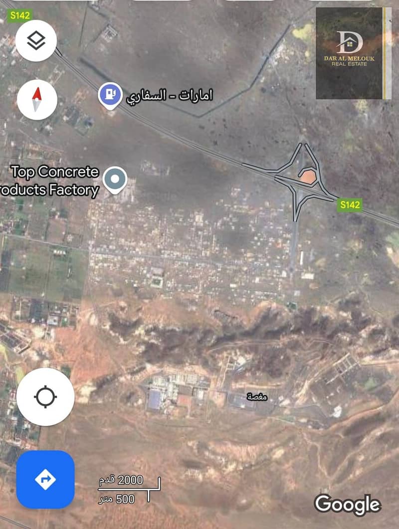 For sale in Sharjah area Al Dhaid industrial land in Maghsah Area