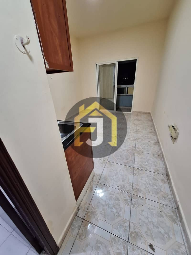 Unfurnished studio for rent monthly payment