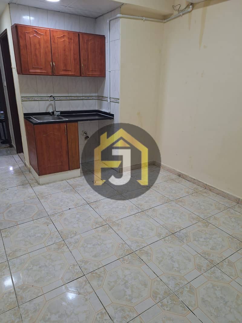 Unfurnished studio for rent monthly payment