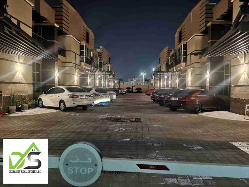 Amazing European compound studio for rent in Khalifa city a 2400