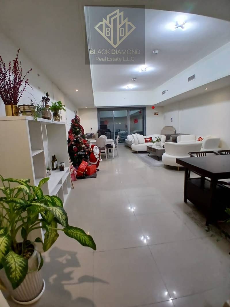 3 bhk Sea view fully furnished apartment for rent in ithad tower ajman