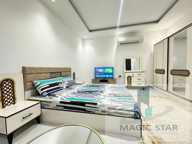 Furnished studio for rent in Riyadh city monthly2800
