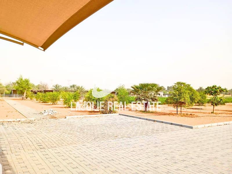 Spacious Farm Palm trees Wellmaintained