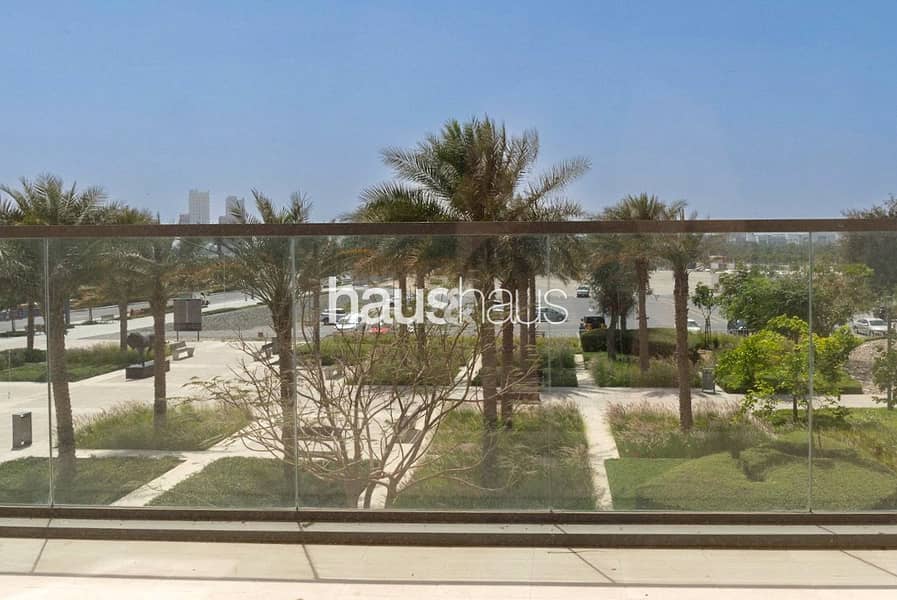 Vacant now Direct park access Extended balcony