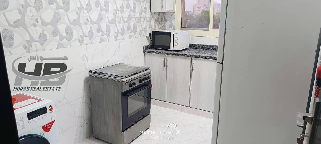 📍 Furnished 1Bedroom Apartment with Hall for Monthly Rent in Al