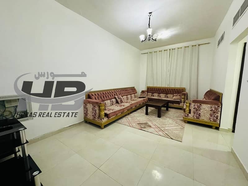 📍 Furnished 1Bedroom Apartment for Rent in Ajman Al Rawda 2, Unit 8