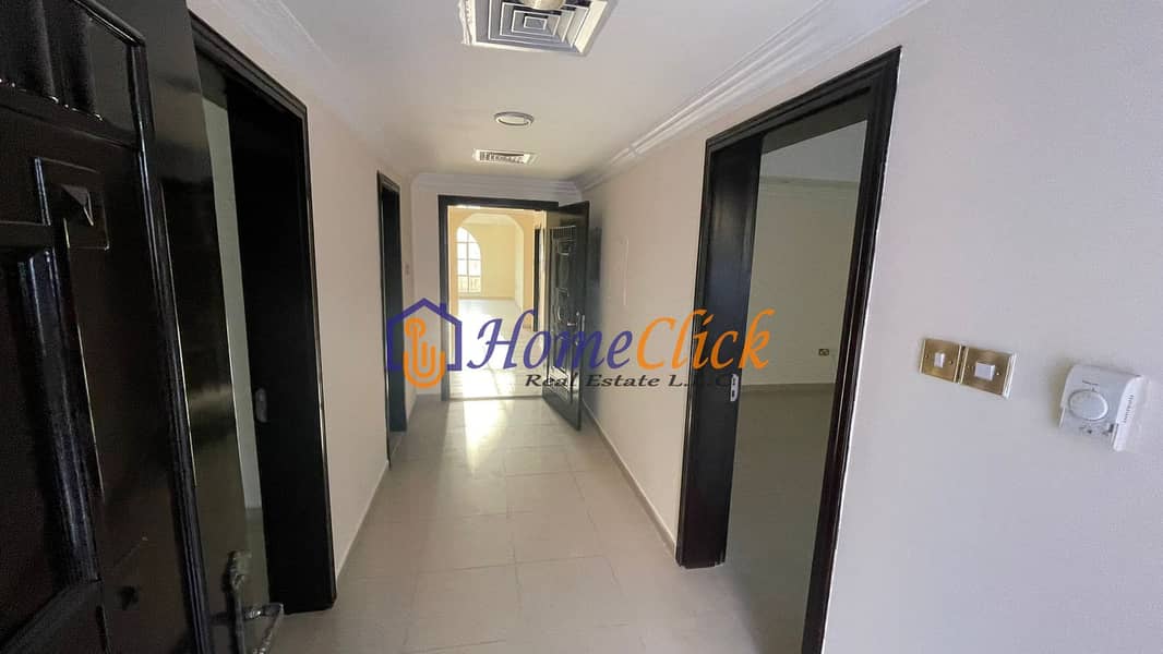 Luxurious 6 bed compound villa for rent in khalifa city