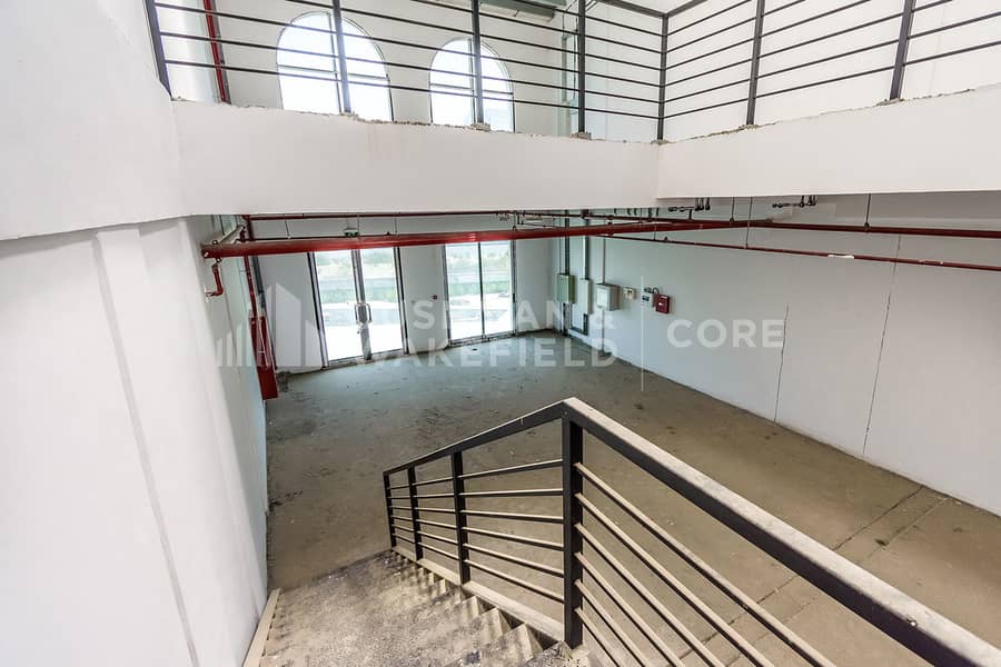 Available Fitted Warehouse with Glass Frontage