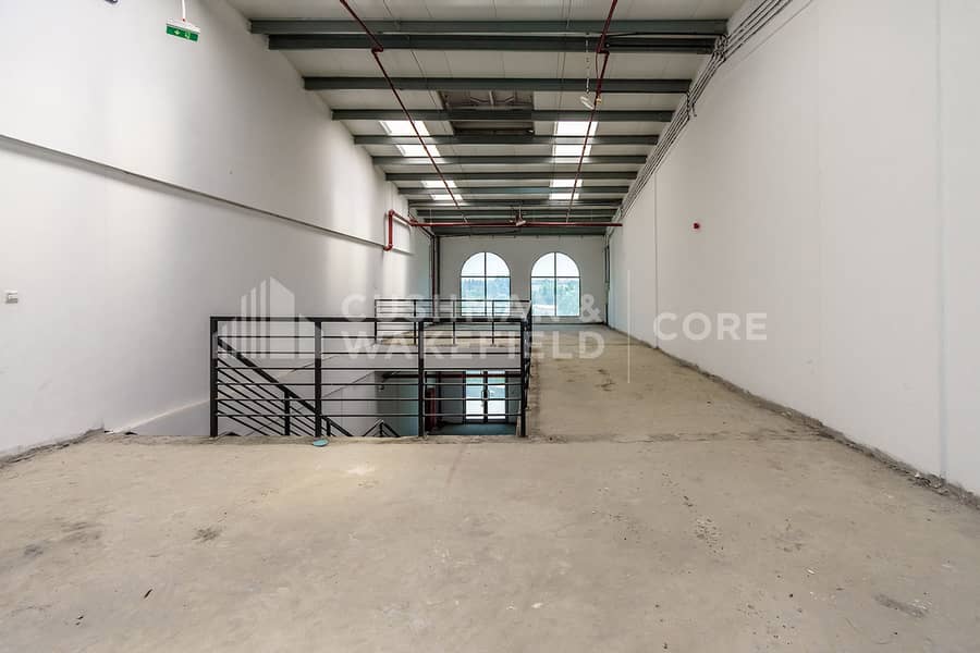 Available Fitted Warehouse with Glass Frontage