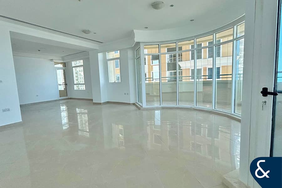 Palm Views 4 Bedrooms Unfurnished