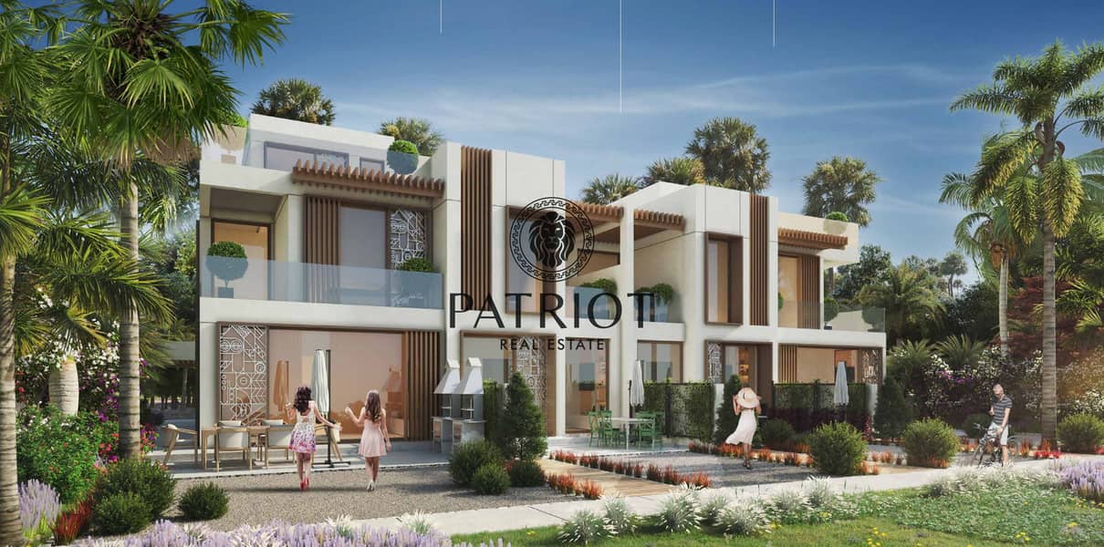 Single Row 4Bedroom Townhouse in Marbella, Damac Lagoons Prime