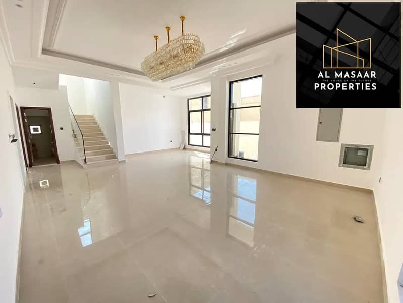 A villa for sale, the first resident, directly in front of the mosque