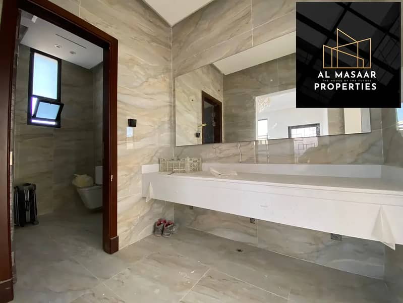 A villa for sale, the first resident, directly in front of the mosque