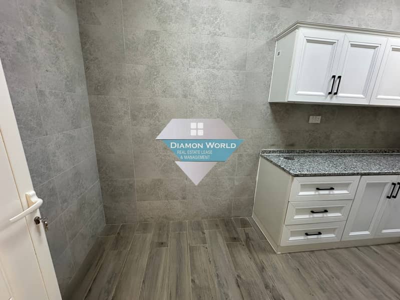 Private Brand New 1 Bedroom Hall Apartment For Rent in Mohammed Bin