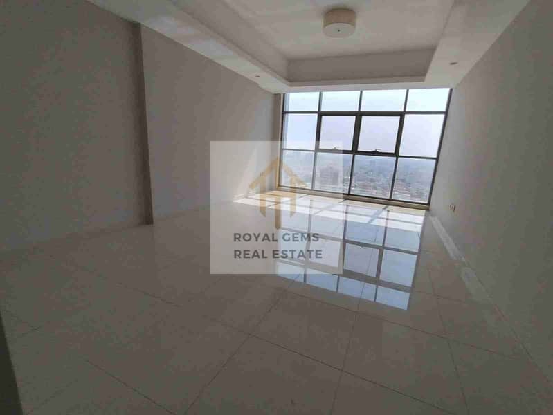 Apartment with open view and low price in the best towers in Ajman