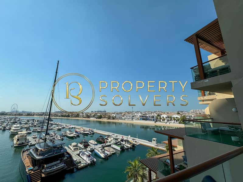 Elegant Studio Apartment in Palm view Full sea and yacht view