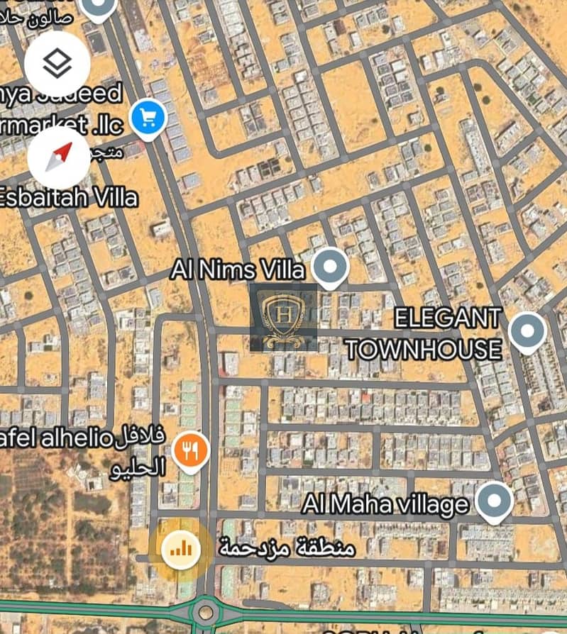 Commercial land is an investment opportunity in Ajman, Al Zahia area