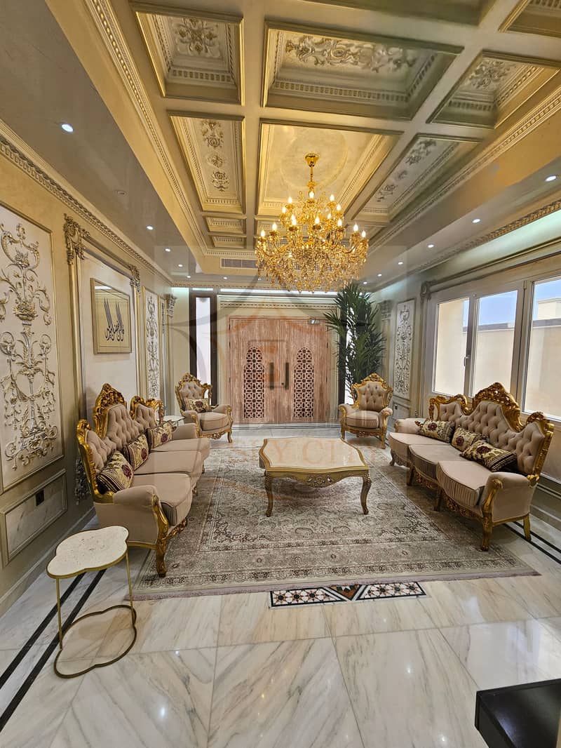 Personal finishing with furniture, electricity, water and air