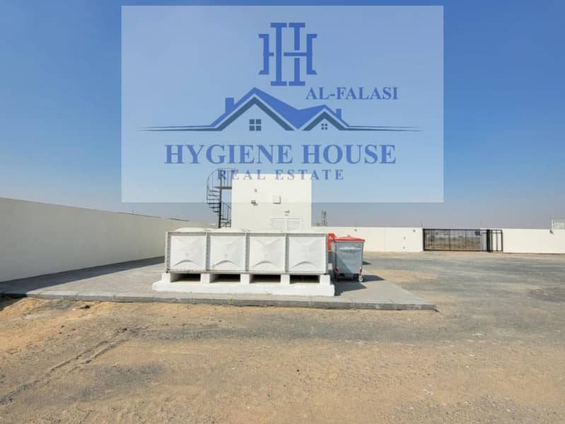 New fence with the best specifications in Al Sajaa area