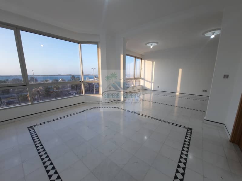Full Sea view 3 BR Maid Room Laundry Room Store Room Big